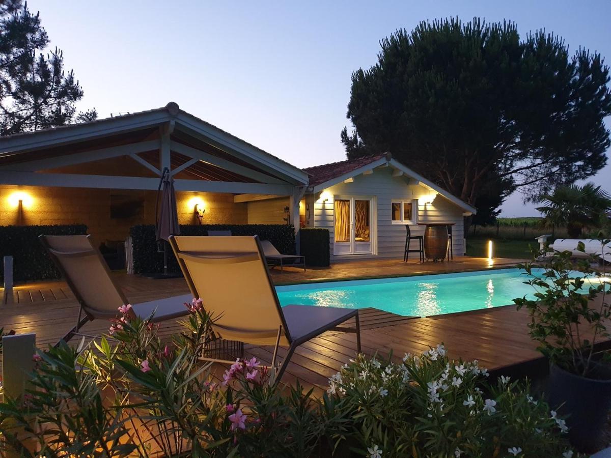 Bed and Breakfast Les Pins Perdus Saint-Ciers-d'Abzac Esterno foto